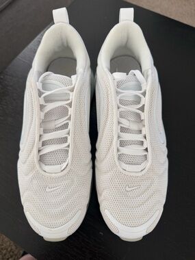 Nike kids White Mesh Athletic Sneakers